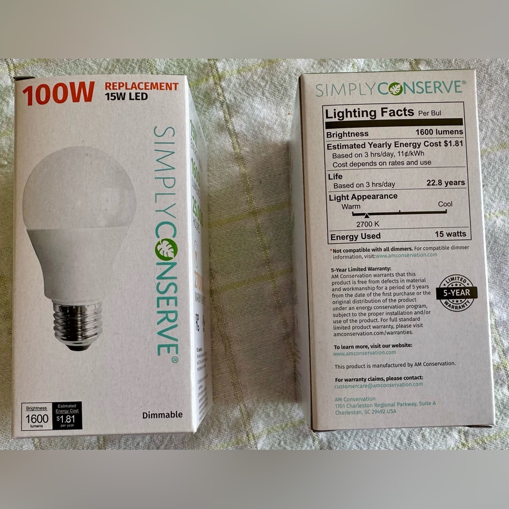 Simply Conserve LED Light Bulb